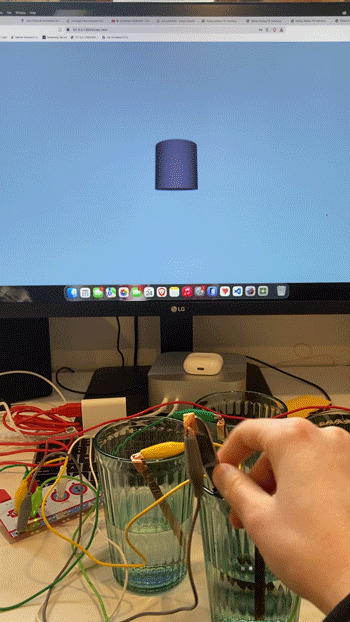 Using objects instead of paper.