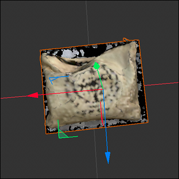 When I imported the image into C4D, the materials came with it.