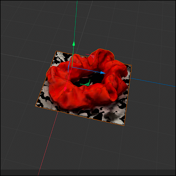 When I had imported it into C4D, I didn't have to past it's corresponding JPEG to it because it came with it's own materials. Hwever, I ended up adding it anyway.